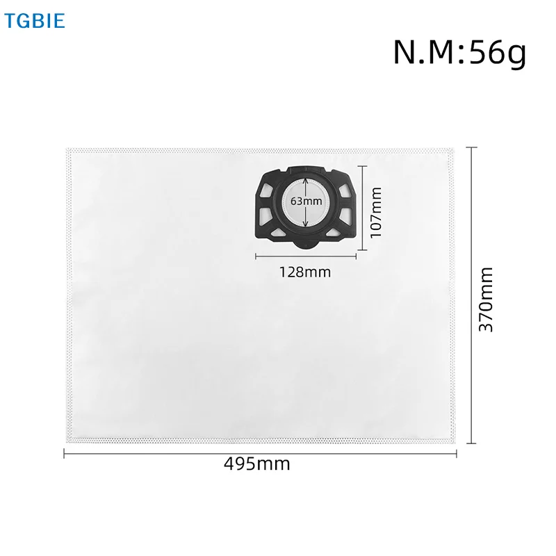 

[TL]【TL】1PC For Karcher WD2 Plus WD3 SE4002 Robot Vacuum Cleaner DIY Accessories Dust Bags Replacement
