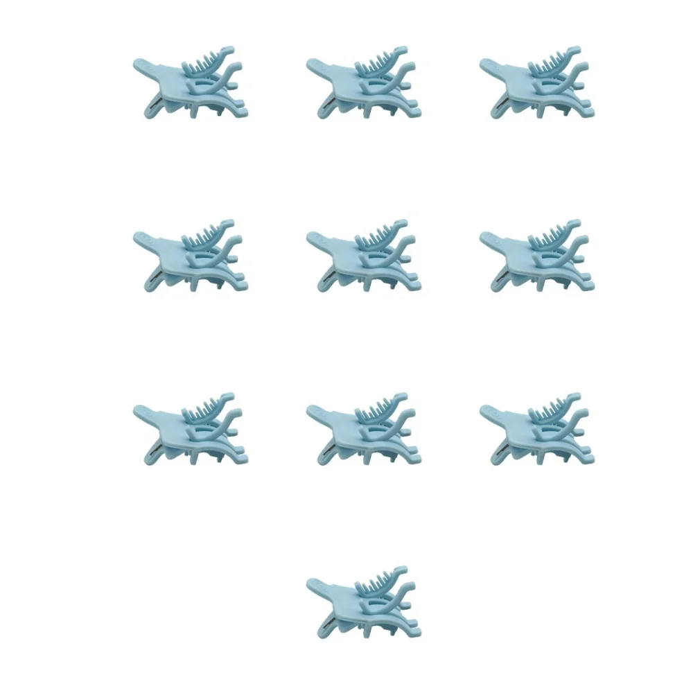 

10 шт. многоразовые заколки для завивки волос для салона, парикмахерской, инструмент для завивки коротких волос, термостойкие изоляционные зажимы для завивки волос, мужские зажимы для завивки волос