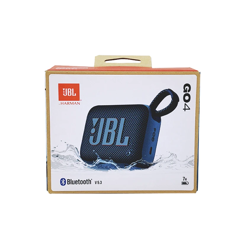 JBL GO 4 Go4 Ultra Portable Bluetooth Speaker JBL Pro Sound with Punchier bass IP67 Multi-Point Connection 7 hours Playtime