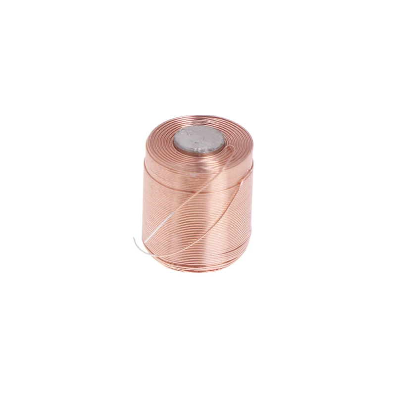 Micro Electromagnet Coil 9x10mm with Iron Core, 0.16mm Copper Wire 26 Ohm Resistance, Mini Solenoid for DIY Electronics