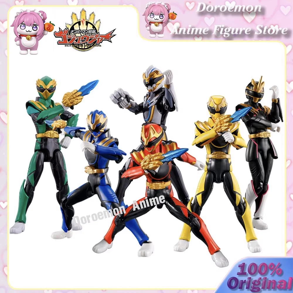 

В наличии: Оригинальная коллекционная фигурка Action Hero No.1 Sentai Gozyuger — Волк, Полярный Леон, Тиранно, Единорог, Орёл, Рейнджерс