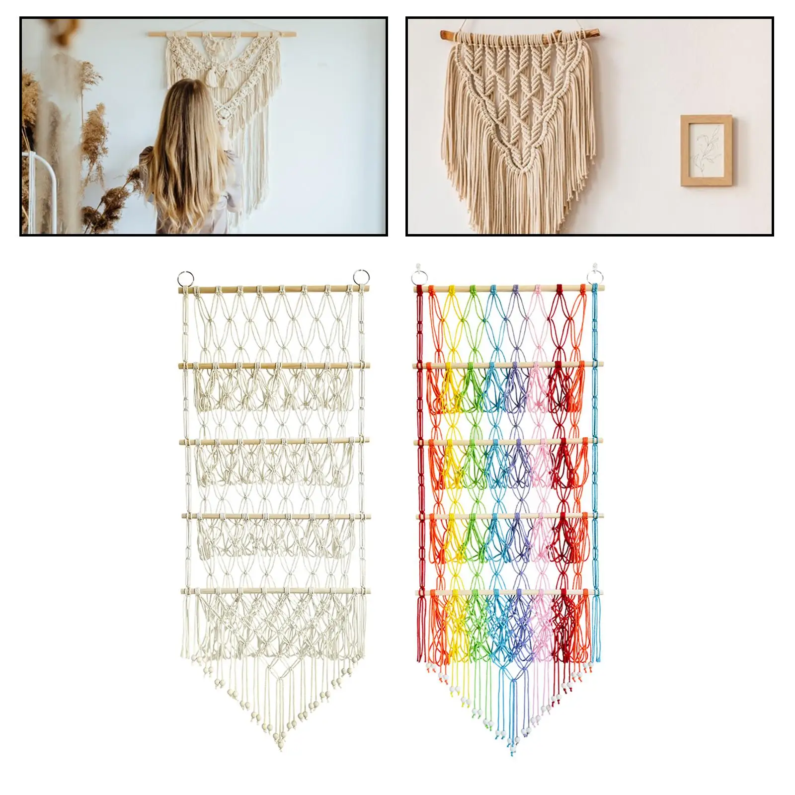 

Stuffed Animal Net Hammock Plush Toy Storage Hanging Organizer for Books
