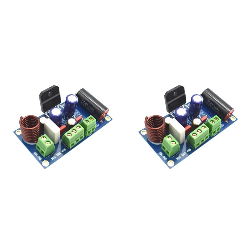 

2Pcs Lm3886 Tf Mono Power Amplifier Board 60W Diy Kit Parallel Classic Circuit Latest Gc Version