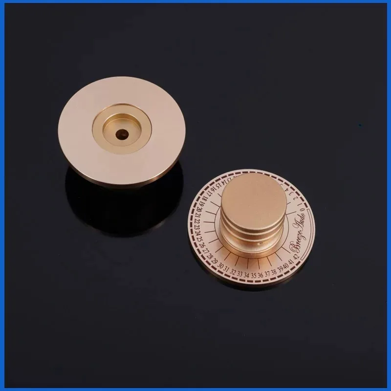 hifi amplifier speaker Aluminum Volume knob 1pcs Diameter 60mm Height 23mm  amplifier Potentiometer knob with yardstick scale