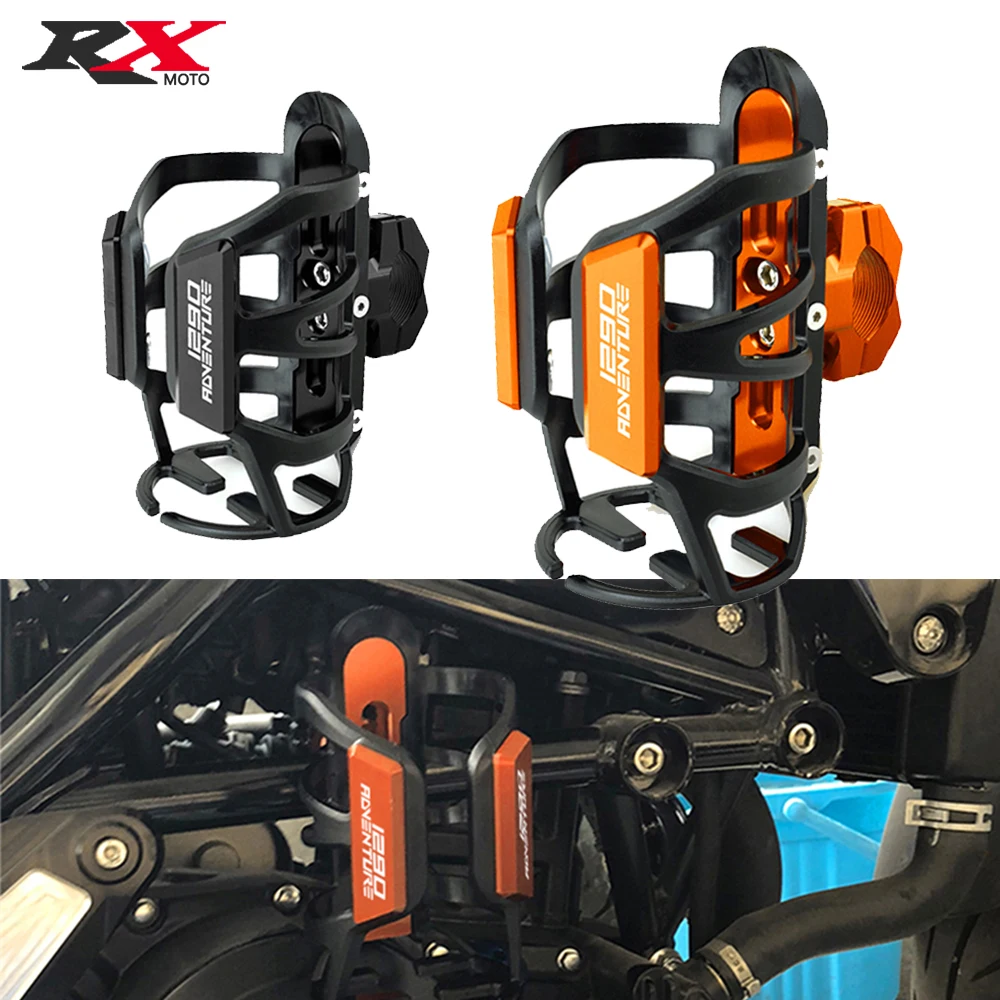 

For KTM Adventure 1290 1050 1090 1190 Adv Super 1290ADV 2013-2024 Motorcycle Beverage Water Bottle Drink Cup Holder Mount KTM