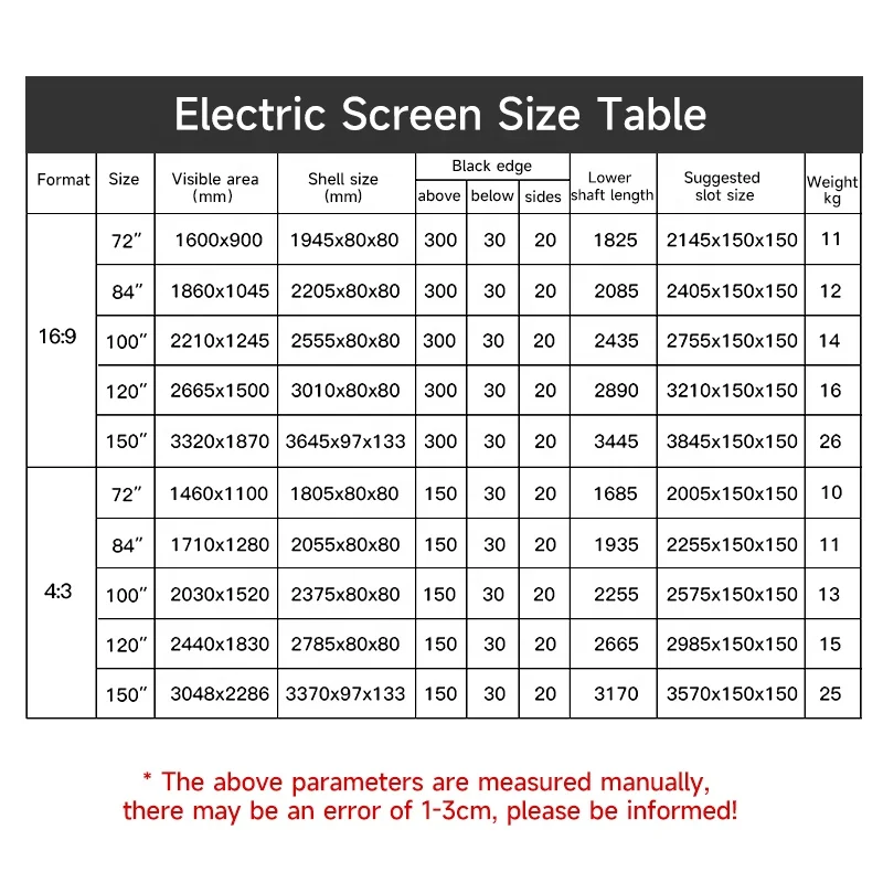 Экран проектора для домашнего кинотеатра, 72, 84, 100, 120, 150 дюйма, 4K, HD, ALR, моторизованный