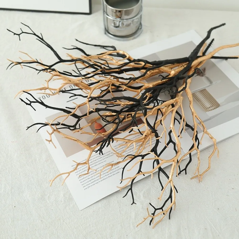 Neue Lange Künstliche Pflanzen Plastik Dekorative Künstliche Baumzweige Geweihförmige Korallenzweige Wohnzimmer-Ornamente – Detail 16