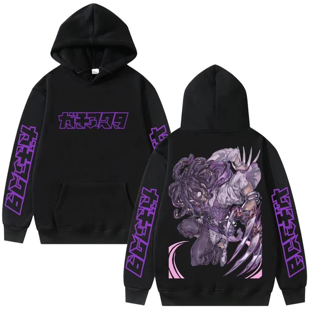 Anime Gachiakuta Jabber Hoodie Oversized Unisex High Quality Manga Print Sweatshirt Casual Streetwear Sports Tops