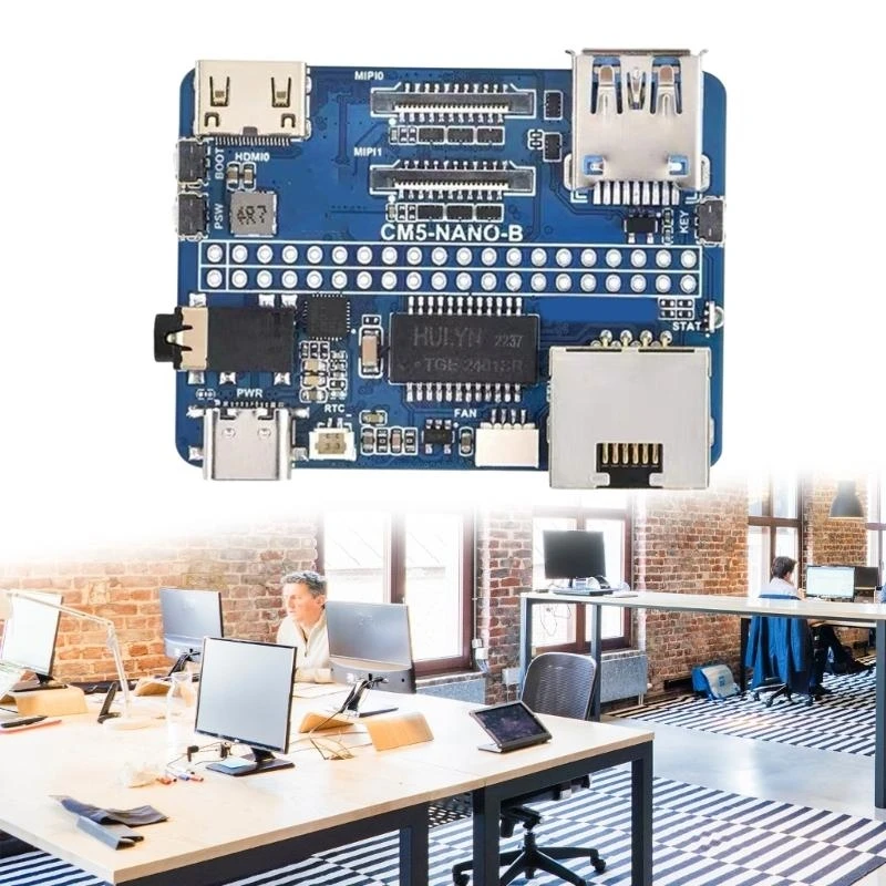 

Innovative CM5 Development Accessory Board Auditory USB RJ45 PCIE 4K Video for Intelligent Home Applications F19C