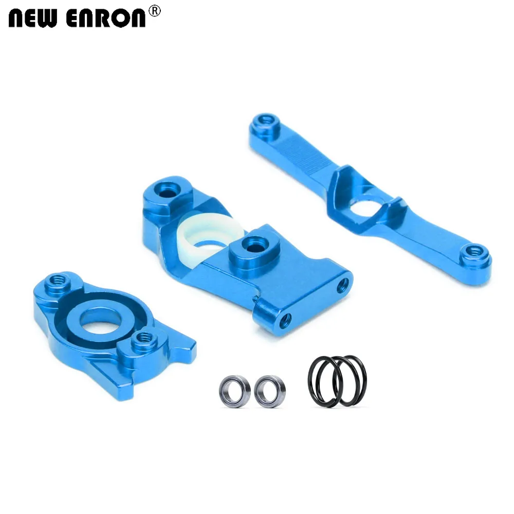 NEW ENRON 1 Set Aluminum Steering Assembly 7043 For RC Short Truck Car Traxxas 1/16 1:16 E-Revo VXL Slash 4WD Summit VXL