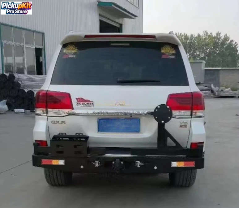 

Dual Swing Arm Heavy-Duty Expansion 4x4 Steel Rear Bumper for LC200