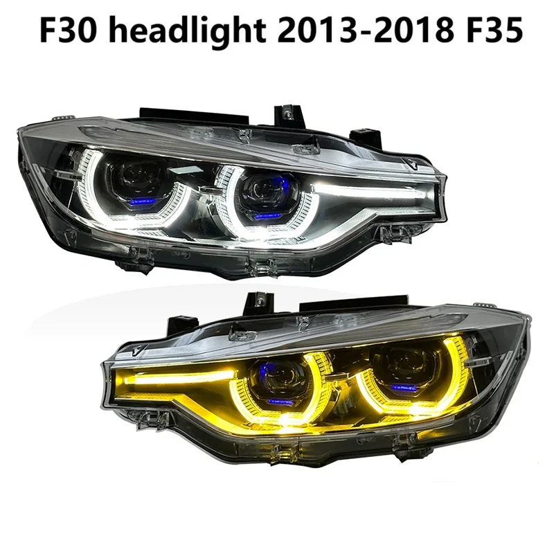 

Подходит для фар BMW 3 серии F30 2013-2018 гг. в сборе. Для высококачественной модификации модели F35, используйте светодиодный дневной свет.