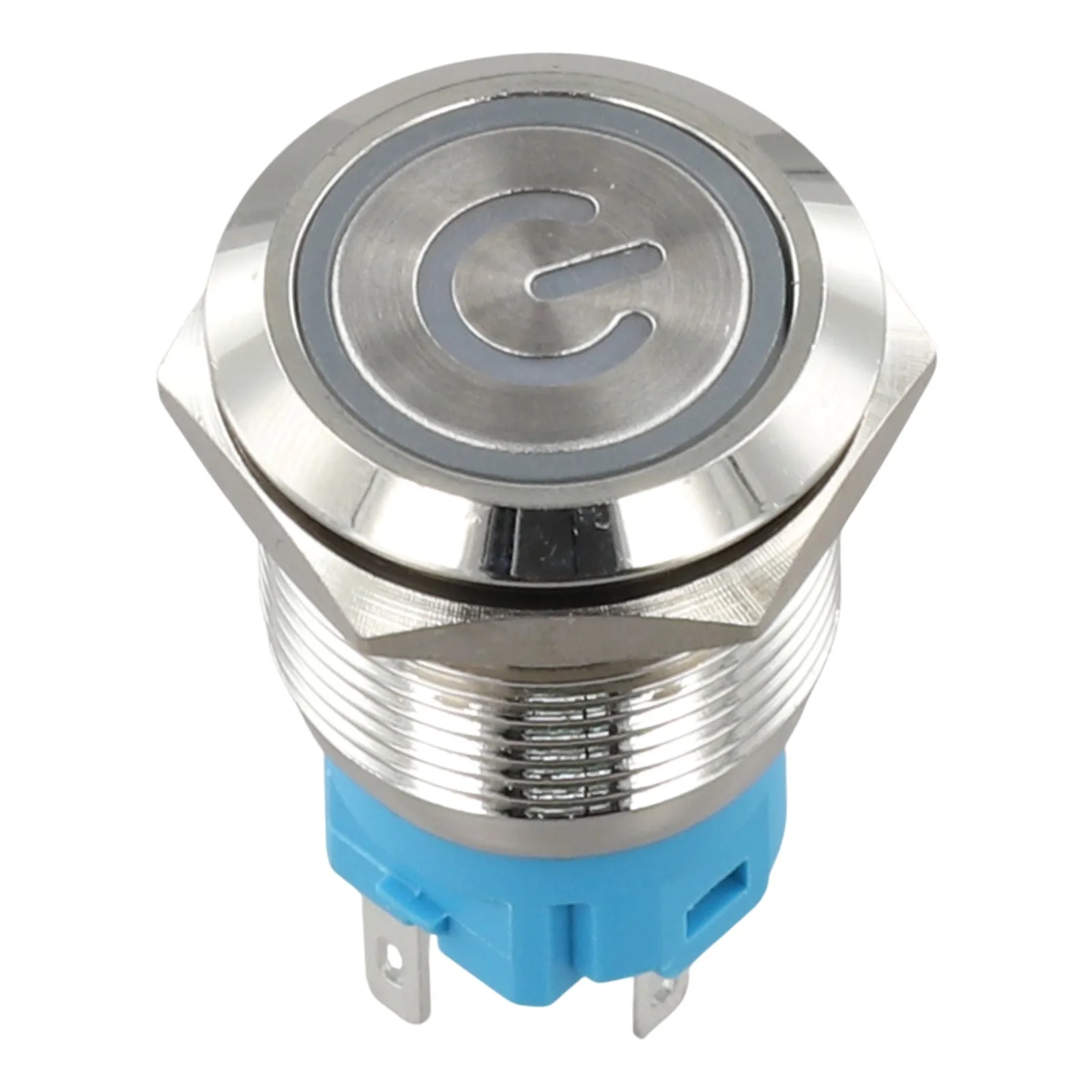 

Automation Projects Momentary Button Switch Metal Switch 19mm Diameter 2.8 X 0.5mm Pin Connection 4A Current Rating