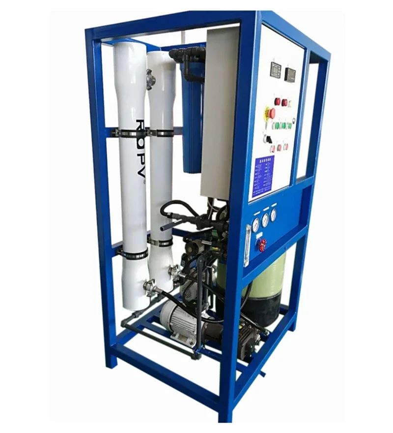 Water Treatment Equipment Groundwater Well Water Reverse Osmosis Machinery RO Filter Mineral Water Making Machine