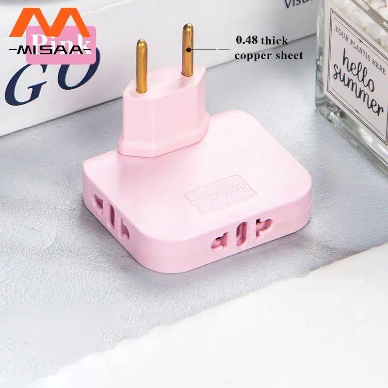 Durável Conveniente Conversor Portátil, Rodar Eficiente Universal Compact Plug Adapter, Uso em todo o mundo, Dobrável, Viagem confiável