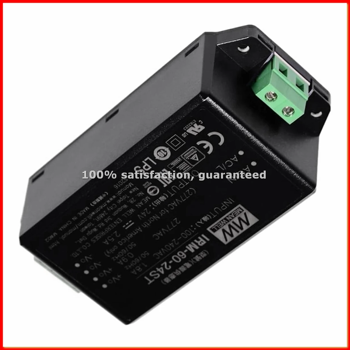 

Импульсный источник питания 60 Вт 24 В 1.25 А, IRM-60-24ST, с винтовыми клеммами, AC-DC преобразователь-трансформатор-A79U