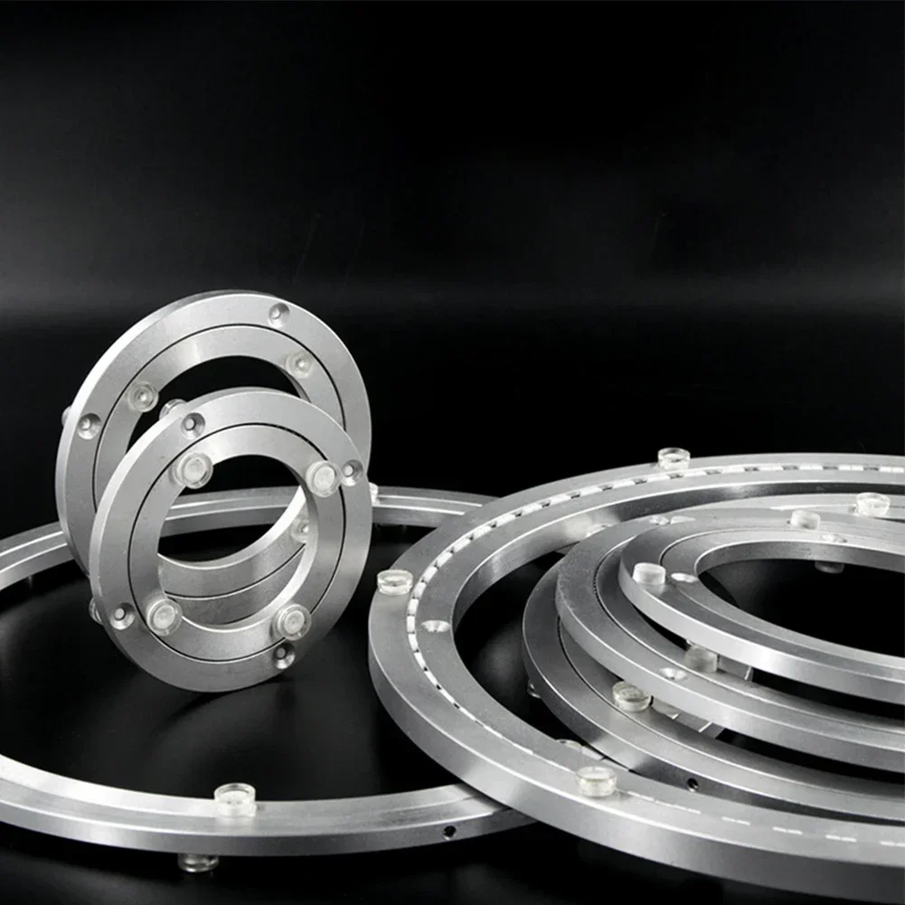 Heavy Aluminium Rotating Bearing 5/8/10/12/14/16 Inches Design Lazy Susan Ball Bearing Turntable Bearings Swivel Plate