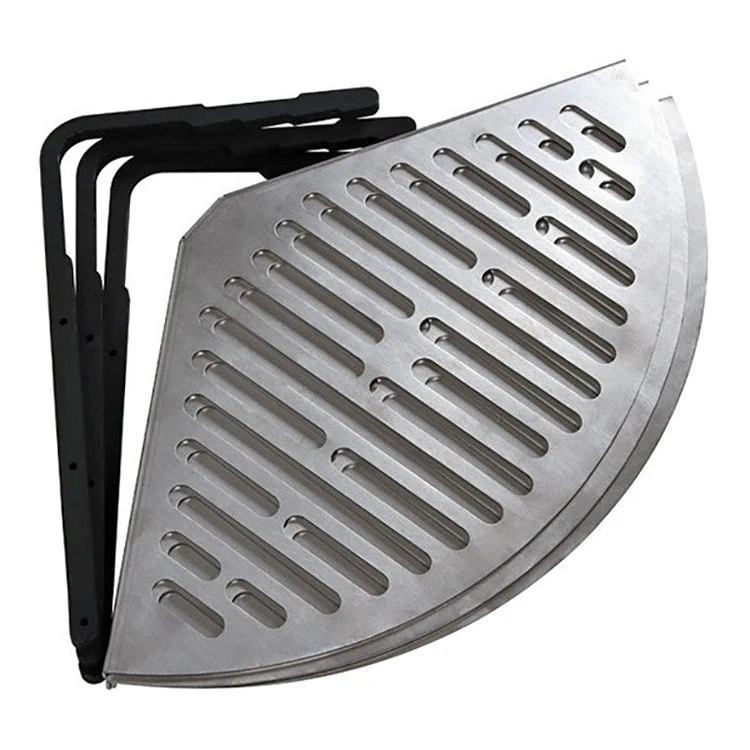 Off-road Tailgate Spare Tire BBQ Grill Rear Door Steel Rack for Universal Vehicle Tire Camping Outdoor Cooking Bracket