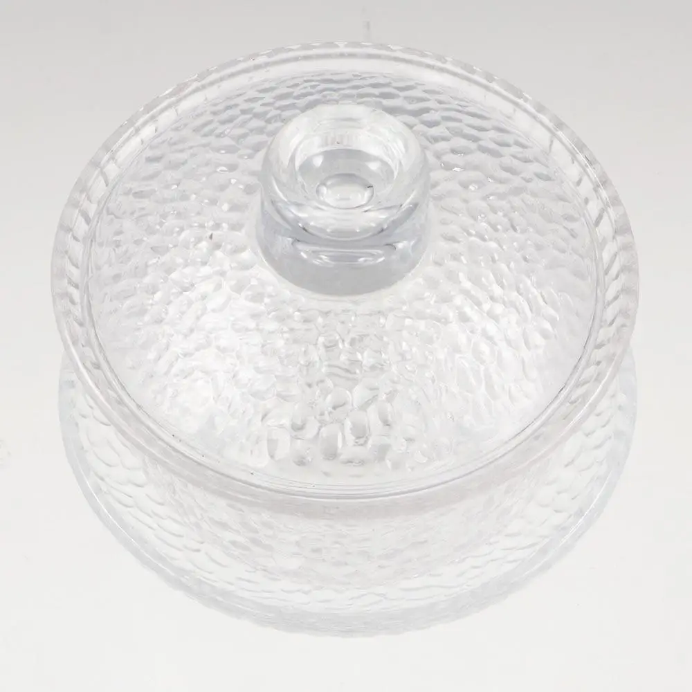 Retro 140ml Glass Gaiwan Transparent Heat Resistant Tea Cup Punch Texture Chinese Traditional Tureen Chinese Restaurant