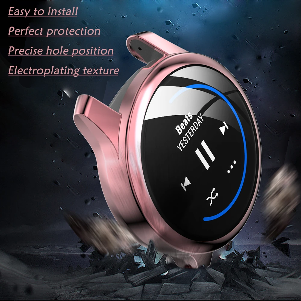 Custodia protettiva per Garmin Venu Watch TPU Cover paraurti con protezione schermo a tutto tondo Smartwatch Accessori guscio anti-shock