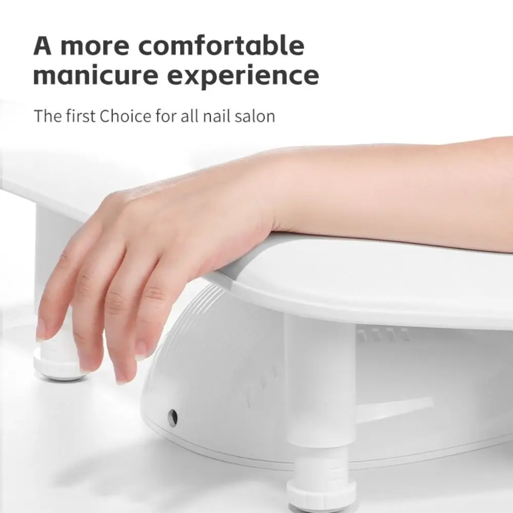 

Подставка для рук для маникюра U-образная, регулируемая по высоте, из ПУ кожи и силикона, для салонов красоты