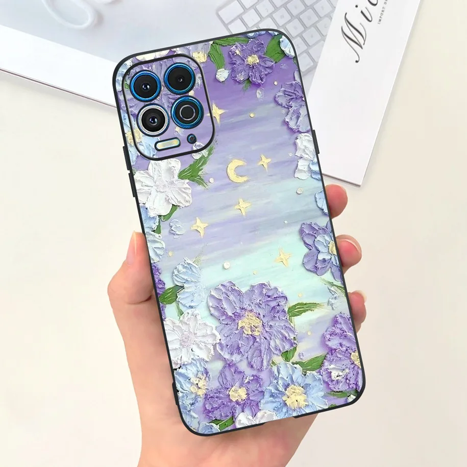 For Motorola Moto G100 Case Moto G 100 XT2125 Back Cover Fashion Flower Marble Soft Slim Silicone Funda For Moto Edge S Pro Etui