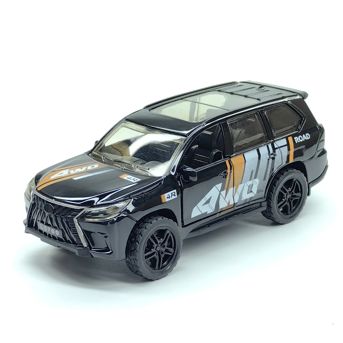Simulation alloy off-road vehicle model door can open, boy cake ornament gift
