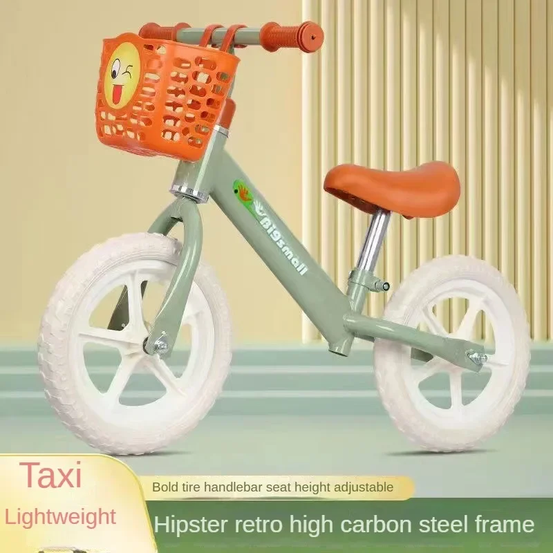 Children's Balance Bike Without Pedals 2-6 Years Old 3 Children's Scooter Bicycle Scooter Walker Yo-yo Scooter