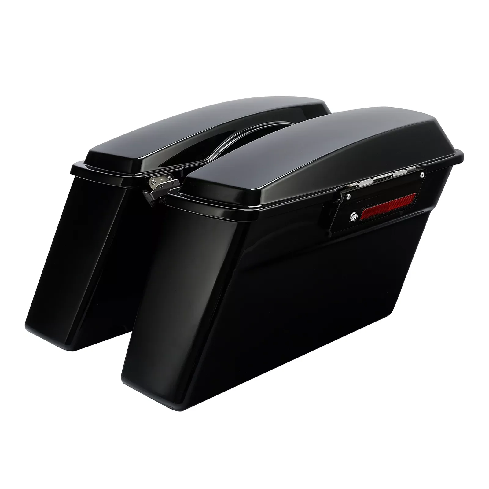 Motorcycle Hard Saddle Bags Saddlebag For Harley Touring Road King Road Glide Electra Glide 1994-2013
