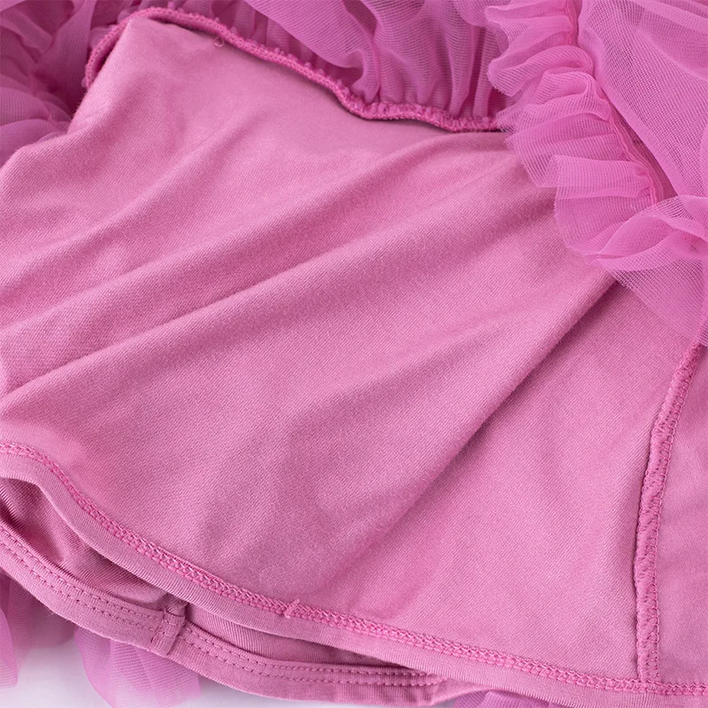 Mädchenrock, Puffrock, A-Linien-Halbrock, Mädchenkleid, stilvolles Prinzessinnenkleid, Kinderrock, süßer Rock für kleine Mädchen. – Detail 25