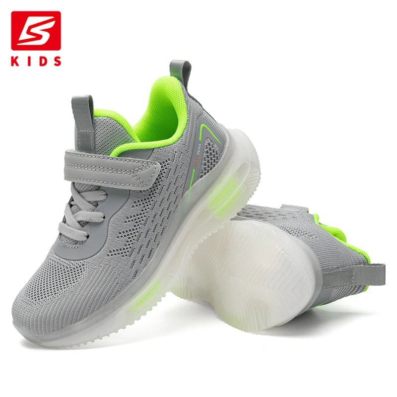 Baasploa Children Running Shoes 2024 Fashion Lightweight Breathable Walking Shoes Kids High Quality Shock Absorber Casual Sneake