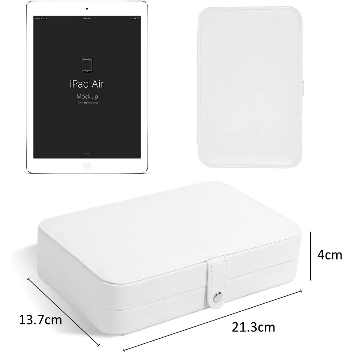Mini Jewelry Storage Box Portable Home Travel Earrings Necklace Storage Case for Women Ring Organizer  Leather Display Case