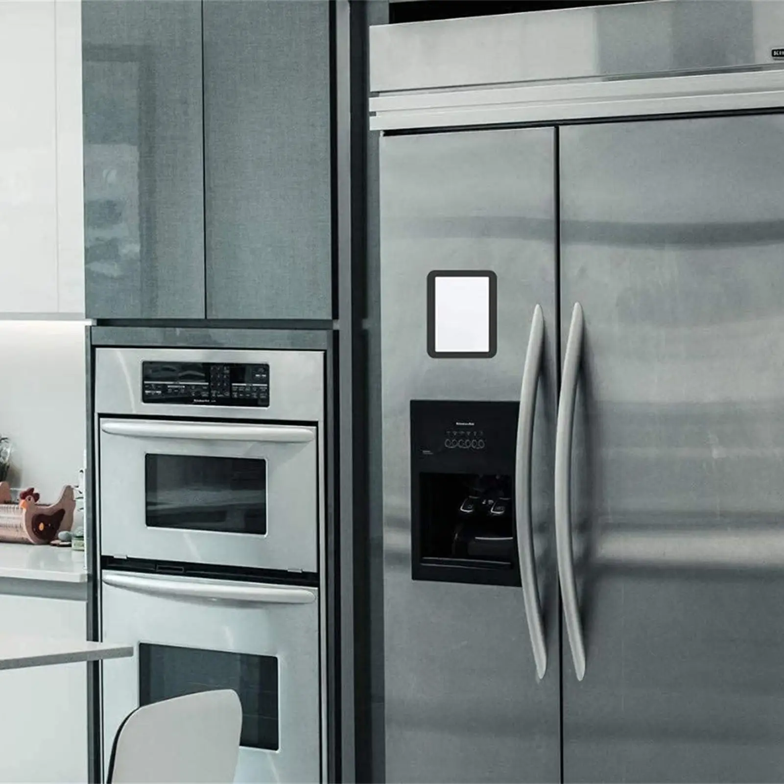 المحمولة مستطيلة معلقة المرايا 12.5*18 سنتيمتر خزانة مرآة المغناطيس خزانة صغيرة مرآة المنزل السفر التخييم مرآة مغناطيسية #6