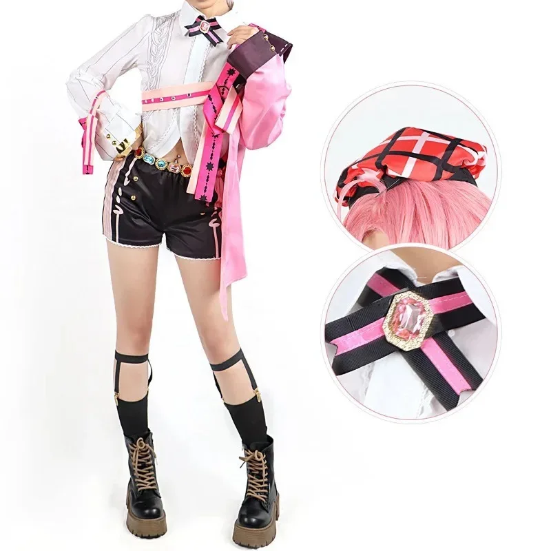 Spiel Nu Karneval Aster Cosplay Kostüme Perücke Halloween Anime Karneval Party Anzug Frauen Uniformen Comic Sexy Rolle Spielen Outfits
