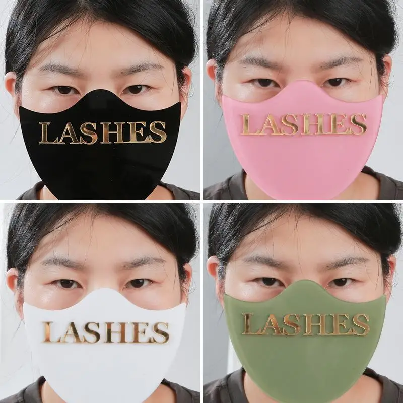 プロのまつげエクステンションミラー、ハンドル付き、精密なまつげエクステとメイクアップサロンの装飾、まつげ技術者用写真小道具