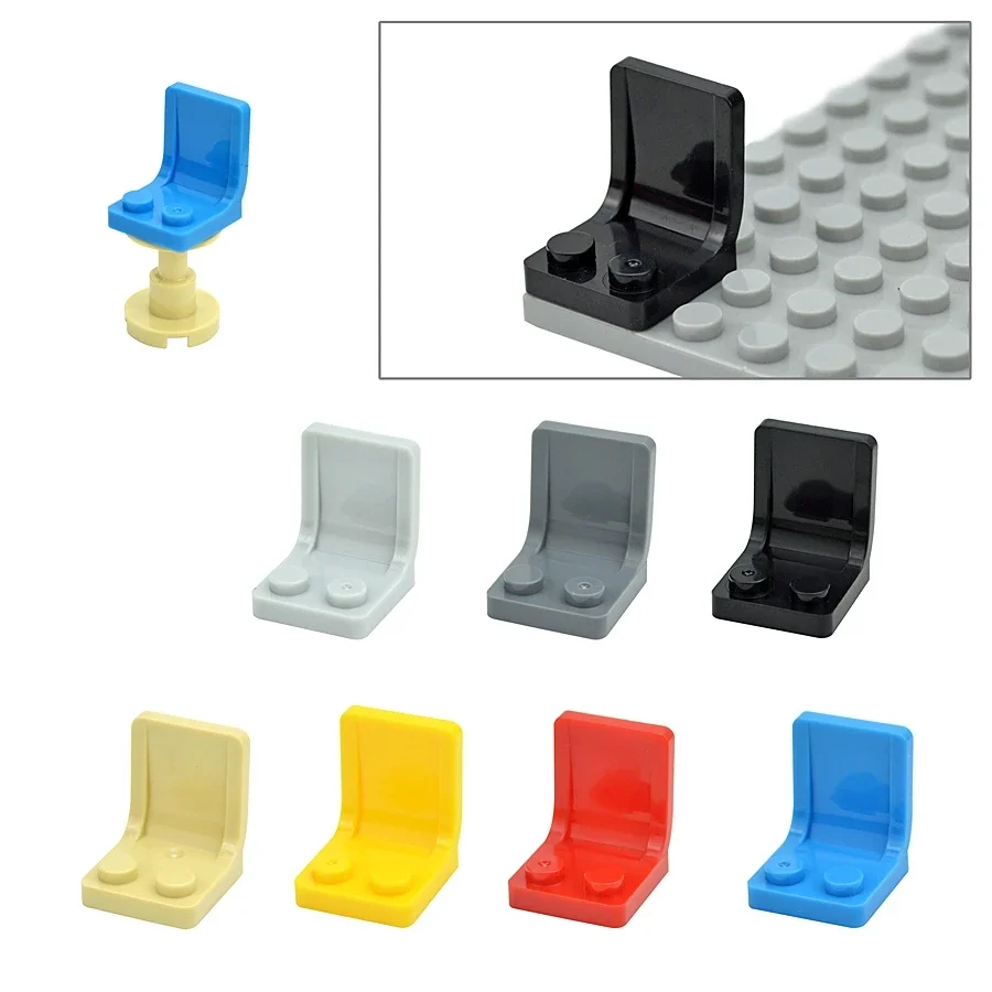 Leduo Friends MOC Bricks City Chair Building Blocks, Figuras Compatíveis Bricks, DIY Montar Partículas, Presente Toy para Crianças, 4079, 2x2