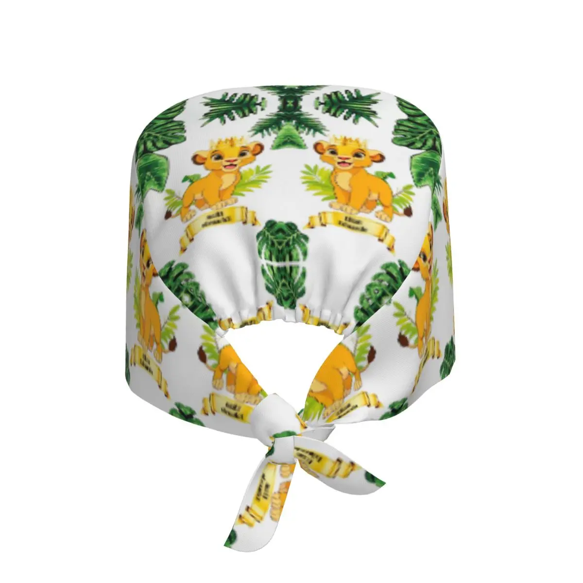 Benutzerdefinierte Der König der Löwen Hakuna Matata Arbeitsmütze Chirurgische Hüte Männer Frauen Retro Simba Operationssaal Mütze Stillmütze Lab Works Hut