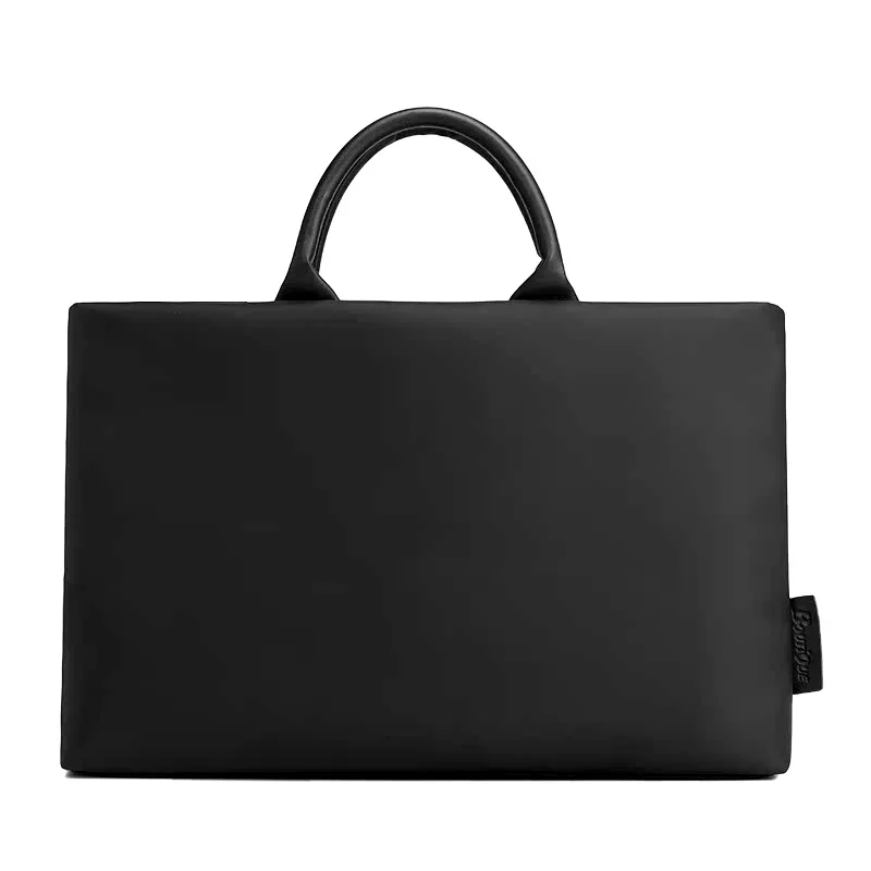 

Men's Briefcase Business Laptop Bag Waterproof Office Meeting File Bags A4 Zipper Handbag