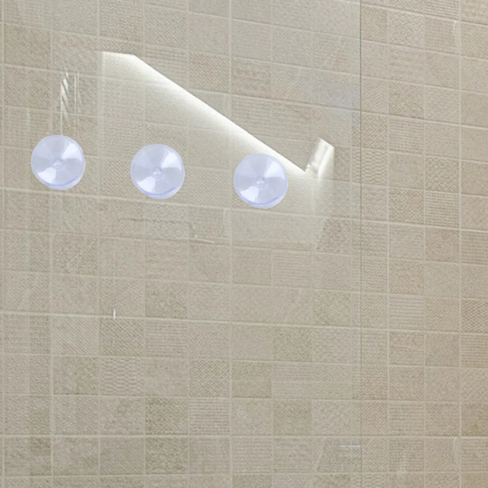 

30Pcs PVC Suction Cups for Glass Table Tops Double Sided Anti-Slip Pads Transparent Reusable Table Top Glass Suction Cup Spacers