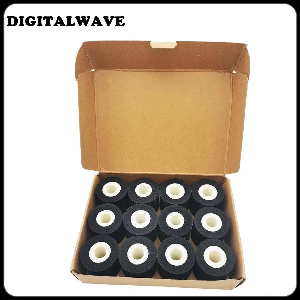 Rolo de Tinta Hot Stamp Adequado para 380 Codificação Máquina de Selagem Preto 36×16 mm 36×32 mm 36×36 mm 36×40 mm 36×35 mm 40×40 mm