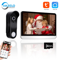 1080P Tuya 7 Inch Touch Screen Wireless WiFi Video Intercom Doorbell With Camera and Monitor Video Door Phone Motion Detection