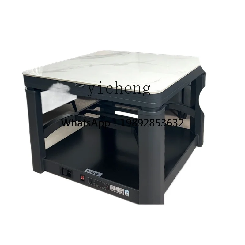 

XL fire table electric baking table electric heater square household lift heating table