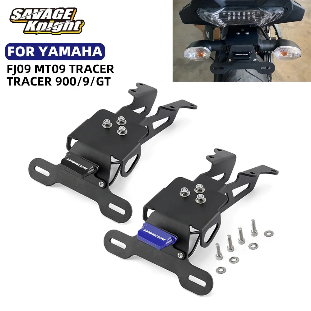 For YAMAHA MT07 MT09 Tracer 900/9/GT Tracer 700/7/GT License Plate Holder Tracer 9GT+ Plus Fender Eliminator Moto Accessories