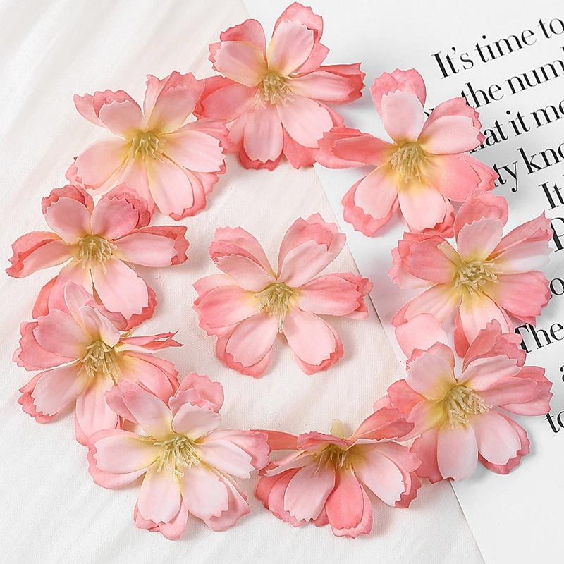 10/20/50Pcs Künstliche Blumen Rose Kopf Für Wohnkultur Gefälschte Blume DIY Handwerk Kranz Zubehör Für Ehe hochzeit Dekoration – Detail 14