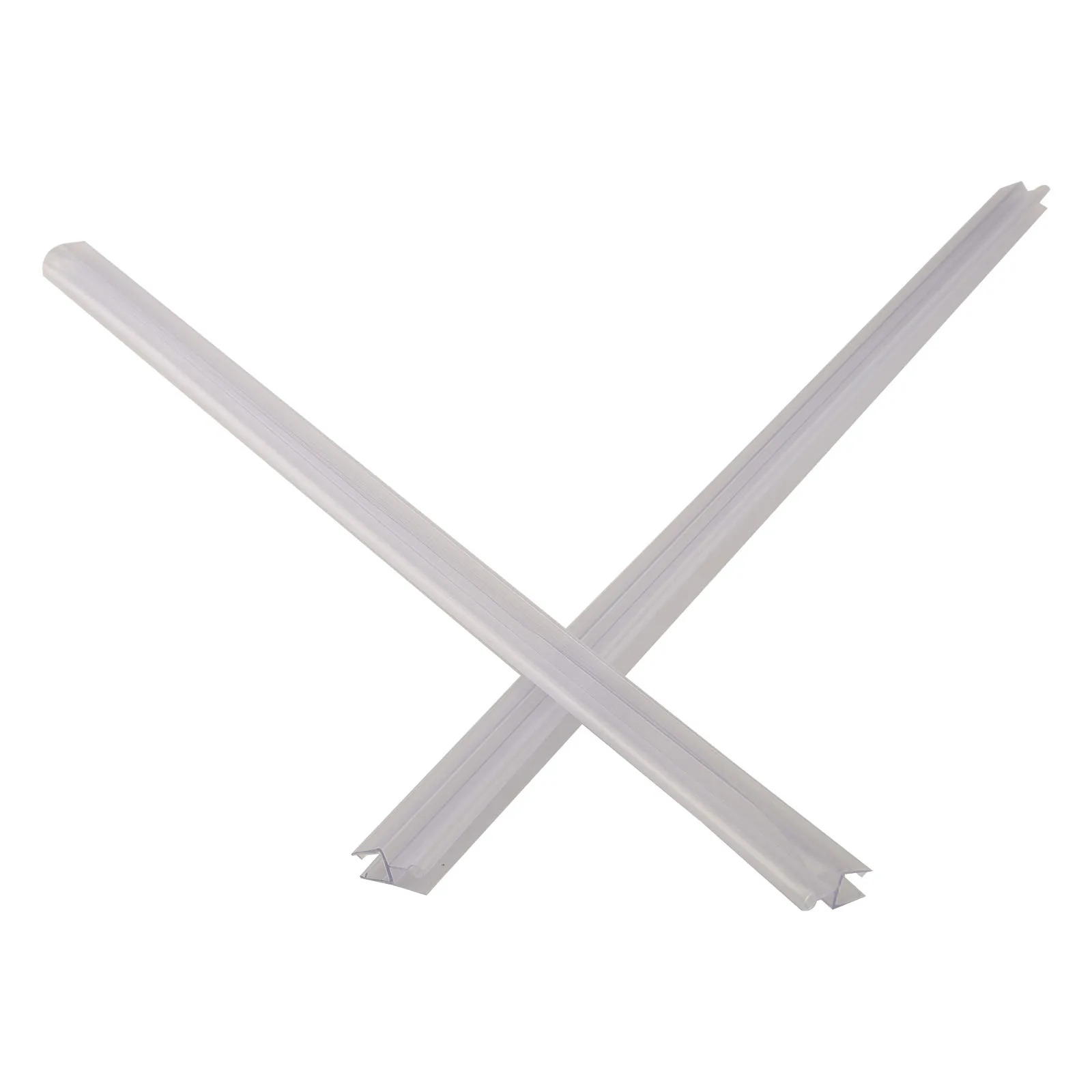 2 個シャワーシール 50 センチメートル 6/8/10/12 ミリメートルウォーターバリアアクセサリーウォーターディフレクター浴室防水天気シャワー