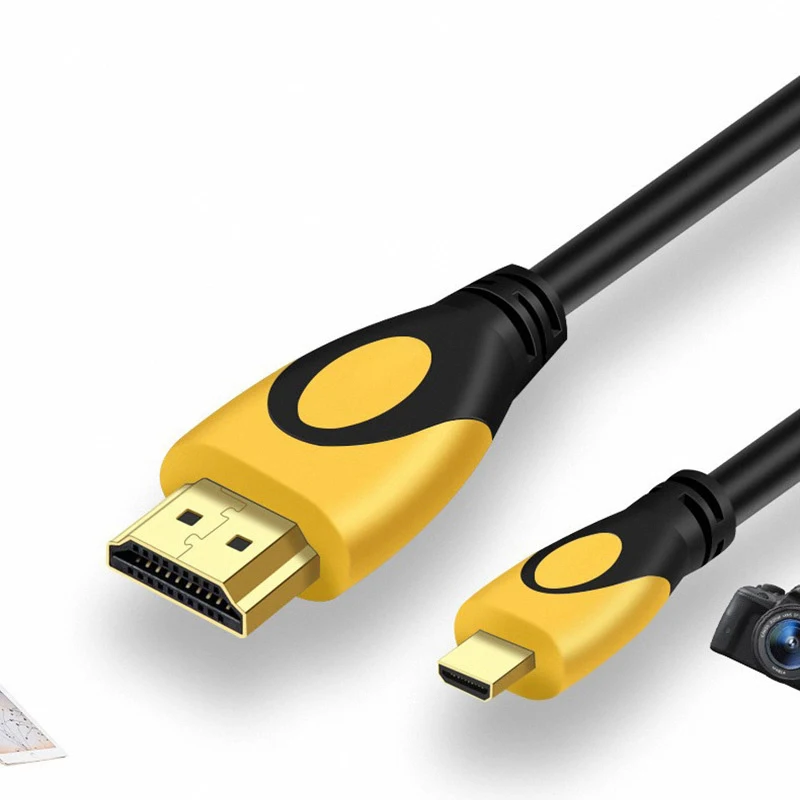 Microhdmi-kompatibles kabel 4k 60hz hd 1080p handy anges ch lossenes video hdmi-kompatibel für kamera tablet flat compute tv