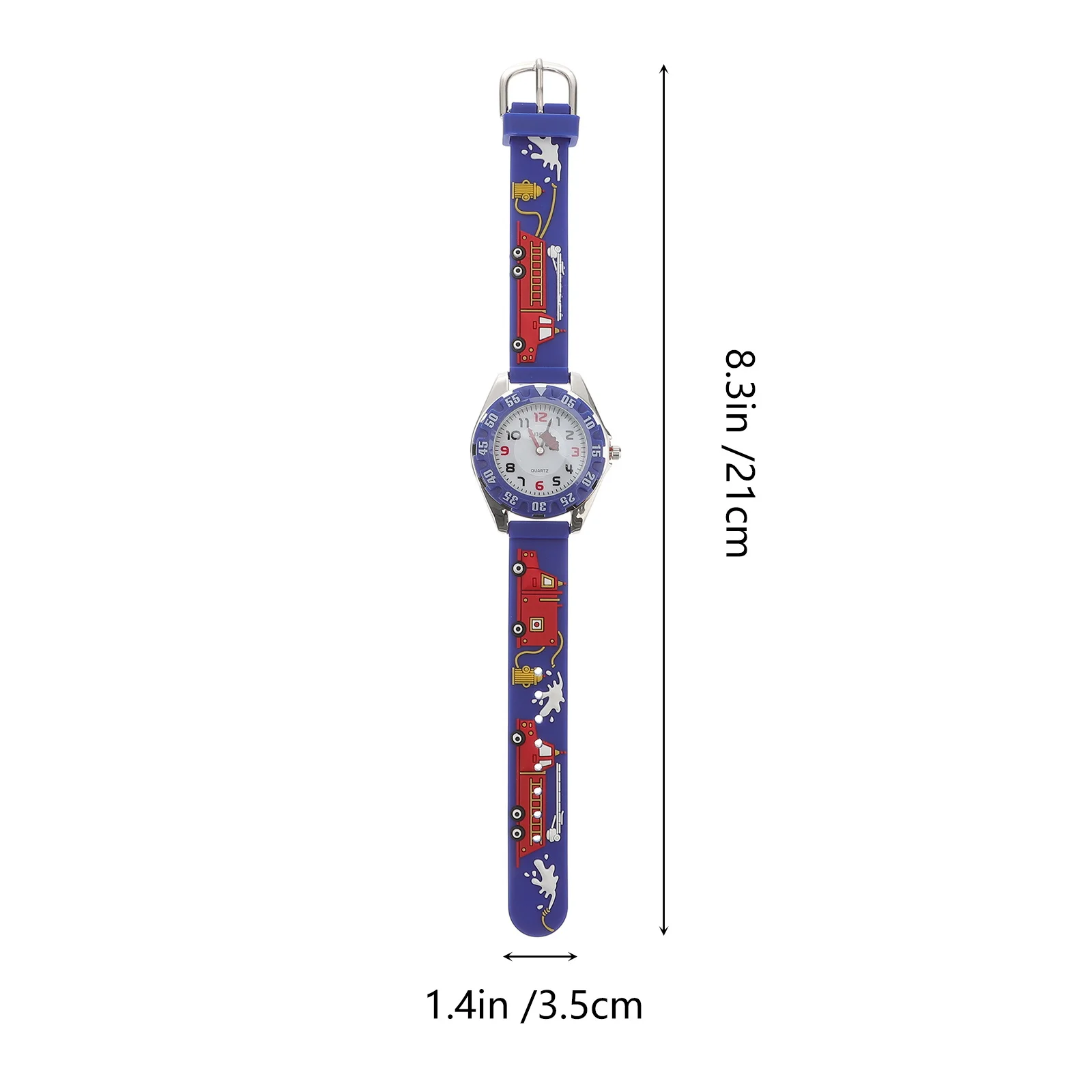 1 pc Waterproof Kids Watch Cartoon Quartz Wristwatch For Children Boys Girls School Outdoor Activities Adorable Creative Watch