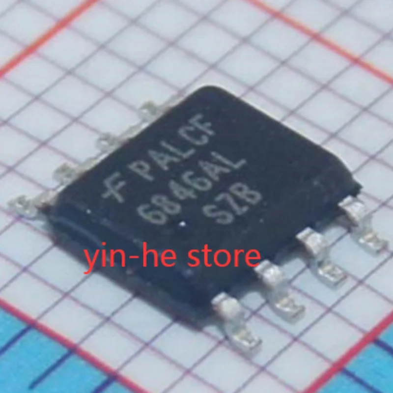 Paquet de puces d'alimentation LCD SOP-8, composants électroniques, produit d'origine, SG6846ALSZ, 5 pièces