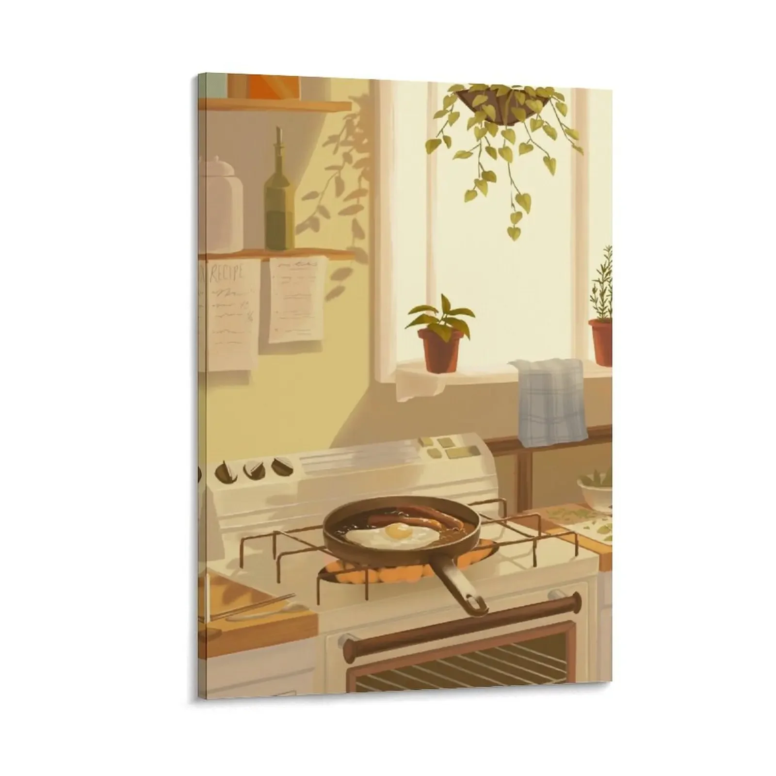 

late breakfast Canvas Painting home decors accessories nordic home decor Decor for room room decoration accessories