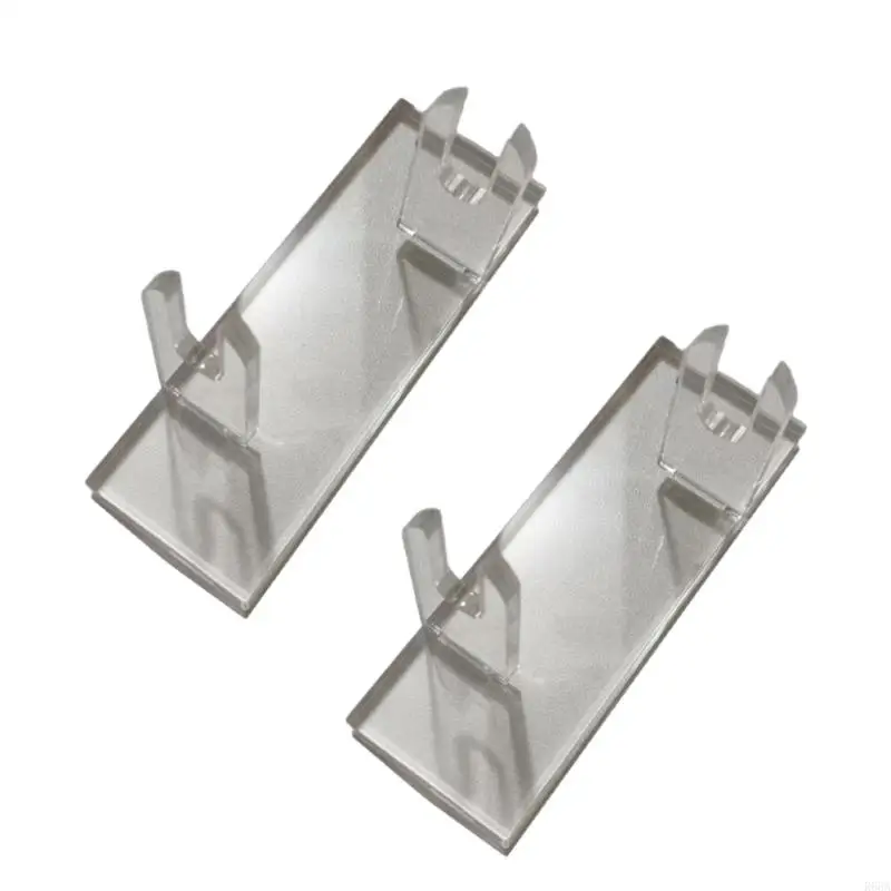 

R66A Pack Of 2 Clear Acrylic Fan Display Stands Decorative Fan Storage Stand For Home Office Decoration And Storage
